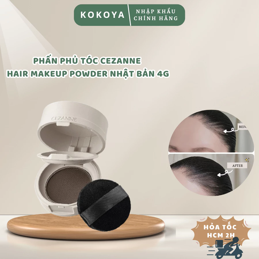 Phấn phủ che khuyết điểm cho tóc màu tự nhiên Cezanne Hair Makeup Powder Nhật Bản 4g 1 vn 11134207 820l4 mi43emznilfn66