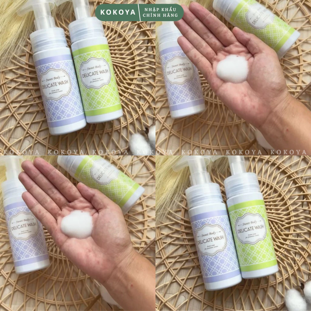 Dung dịch vệ sinh phụ nữ Sweetbody Delicate Wash Nhật Bản 140ml 3 vn 11134207 820l4 mi49fzva6y2v36