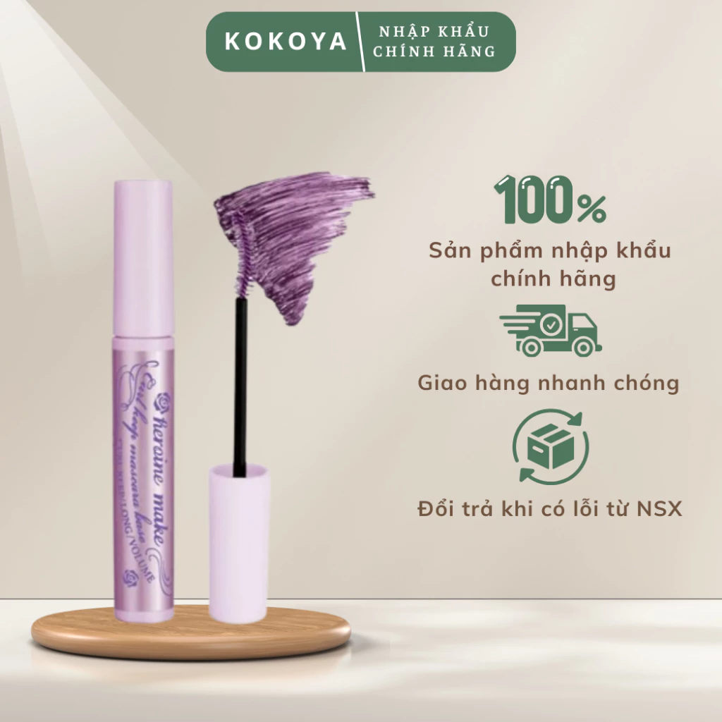 Mascara Lót Nền Nâng Cao Kissme Heroine Make Siêu Nâng Giúp Giữ Nếp Cong, Chống trôi siêu bền màu 50 2 vn 11134207 820l4 mi5msft1mbcwa6