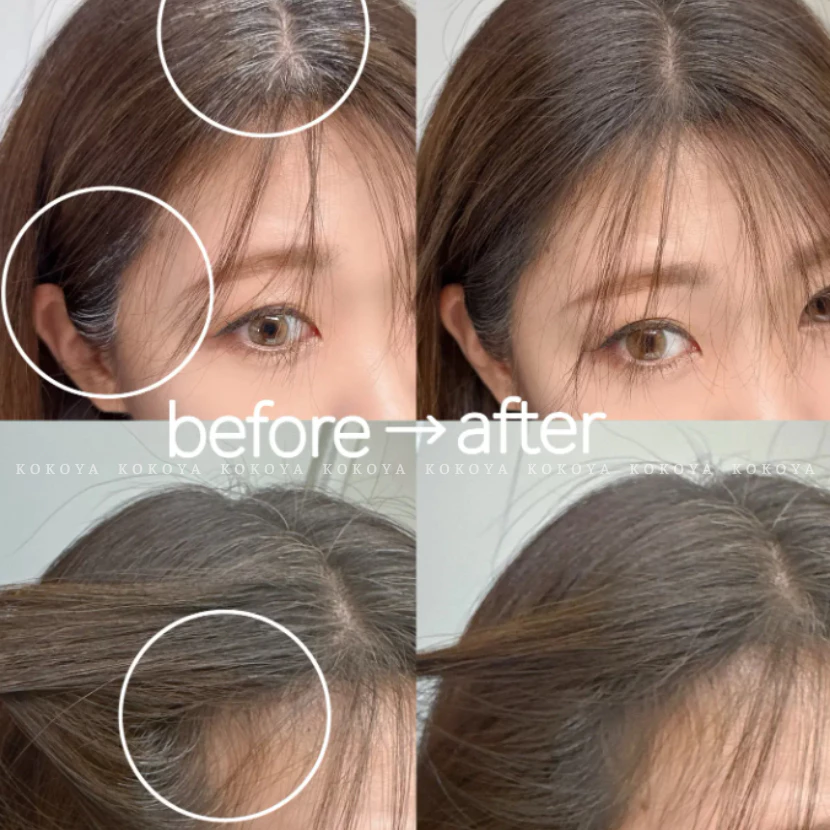 Phấn phủ che khuyết điểm cho tóc màu tự nhiên Cezanne Hair Makeup Powder Nhật Bản 4g 4 vn 11134207 820l4 mila7n2tsi6gc5