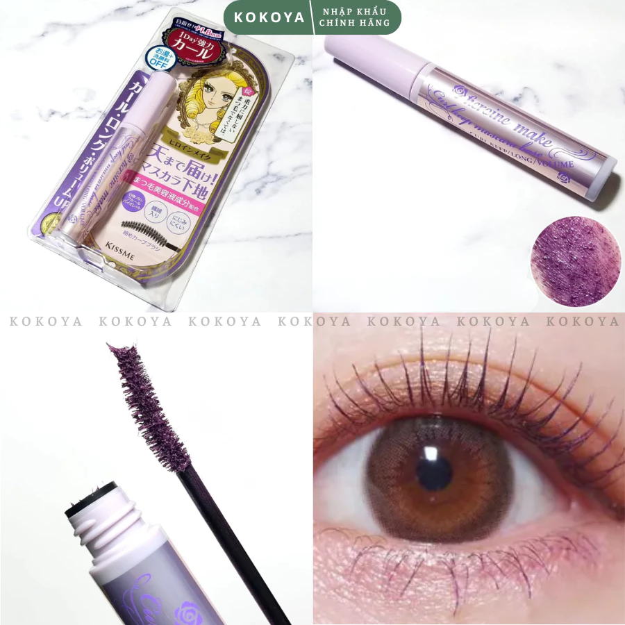 Mascara Lót Nền Nâng Cao Kissme Heroine Make Siêu Nâng Giúp Giữ Nếp Cong, Chống trôi siêu bền màu 50 3 vn 11134207 820l4 mj6vj7jcju9ua7