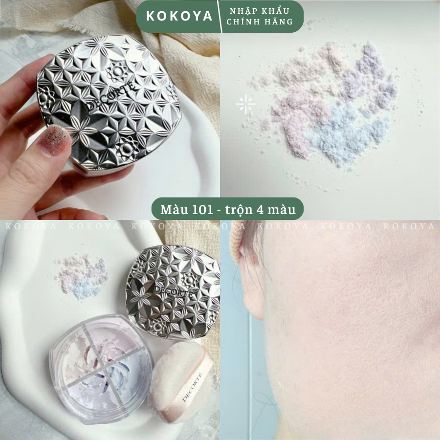 Phấn Phủ DECORTÉ Loose Powder Kiềm Dầu, Nền Mịn Mượt Trong Suốt, Lâu Trôi 12 Giờ Nhật Bản 16G/20G 4 64