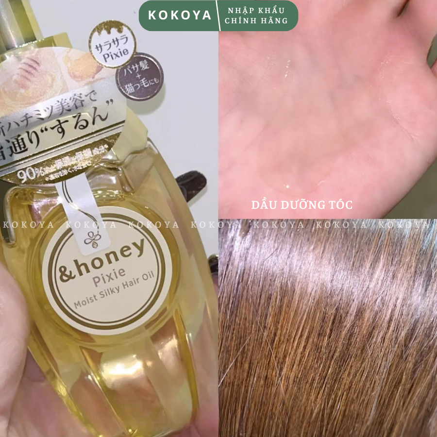 Dầu dưỡng tóc các dòng &HONEY Nhật Bản 100ml 8 7 1