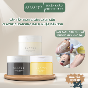 Sáp tẩy trang làm sạch sâu Clayge Cleansing Balm Nhật Bản 95g